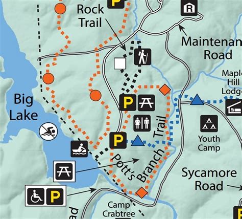 Umstead Park Map