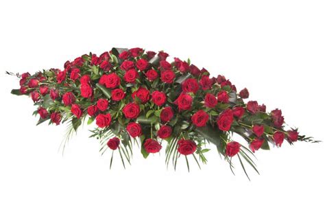 Rose and Foliage Casket spray | Brodies Blooms and Gifts