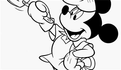 Paisible Coloriage Maison De Mickey Collection Idee De Coloriage