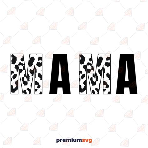 Leopard Mama Svg Sublimation Svg Premiumsvg