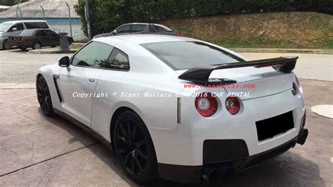 Sewa Kereta Luxury Nissan Gtr R35 38 A White Di Selangor