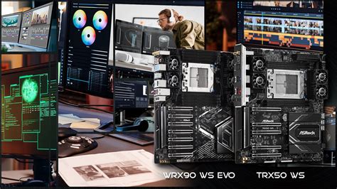 ASRock Unveils AMD WRX90 TRX50 Motherboards Boosting Productivity