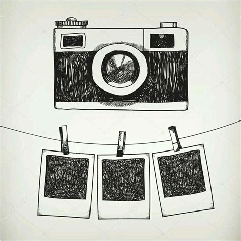 Pin By Mitzuka On Print Craft Doodle Illustration Camera Drawing