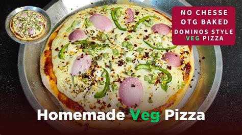 Veg Pizza Recipe Paneer Pizza Without Cheese