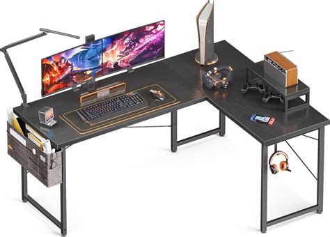 Buy ODK L Shaped Desk 59 Computer Corner Desk Gaming Desk Home