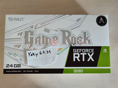 Palit GeForce RTX 3090 Game Rock 24 GB | Kaufen auf Ricardo