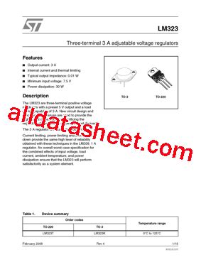 Lm Datasheet Pdf Stmicroelectronics