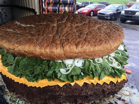 Worlds Largest Burger