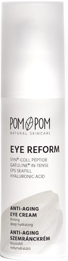 Pom Pom Eye Reform Anti Aging Eye Cream Ingredients Explained