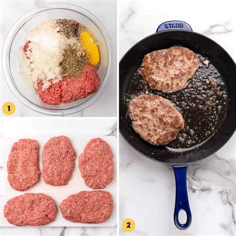 Easy Hamburger Steak Recipe Little Sunny Kitchen