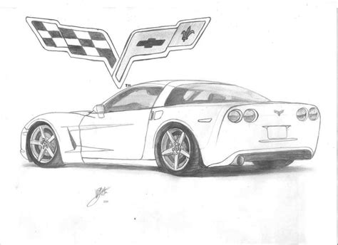 Great How To Draw A Corvette Learn More Here Drawimages5