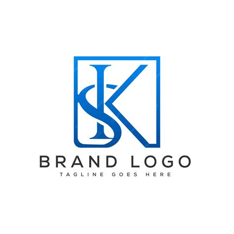 sk logo design template vector graphic branding element premium vector