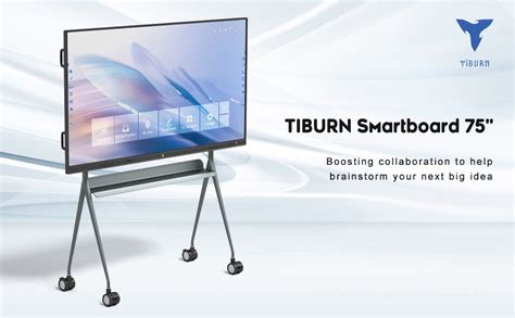 Tiburn Inch Interactive Whiteboard K Uhd Smartboard Touchscreen