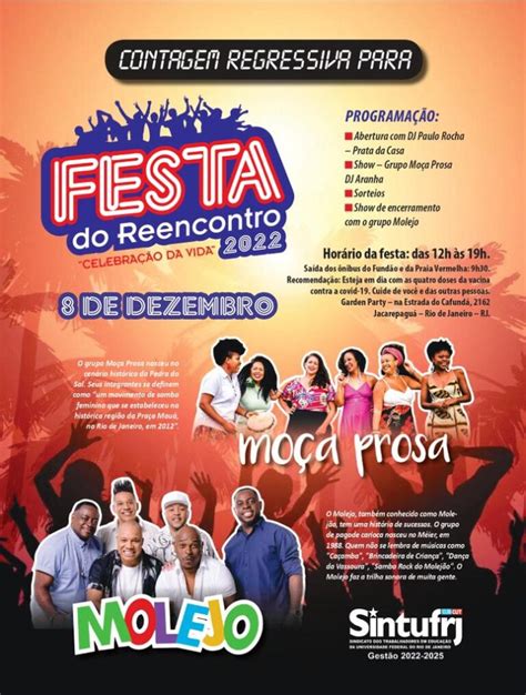 FESTA DO REENCONTRO Celebração da Vida Sintufrj