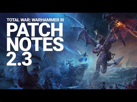 Total War Warhammer 3 Update 23 Adds Immortal Empires Landmarks