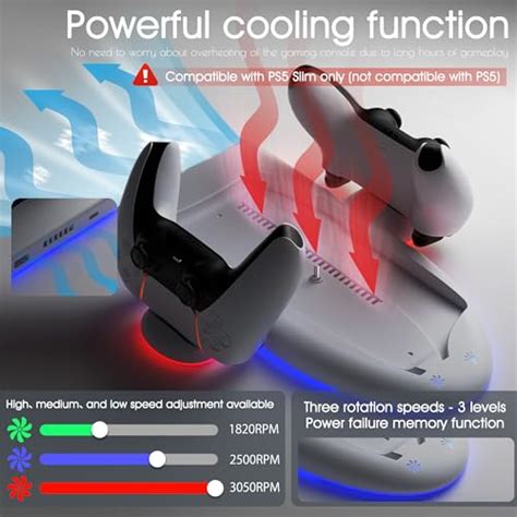 Snapklik Ps Slim Stand And Cooling Station