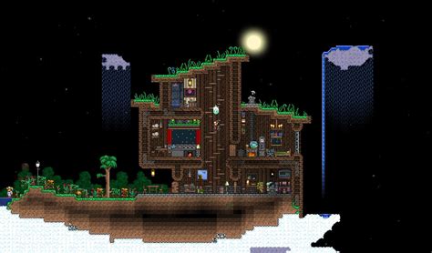 Sky House Album On Imgur Terraria House Ideas Terrarium Sky