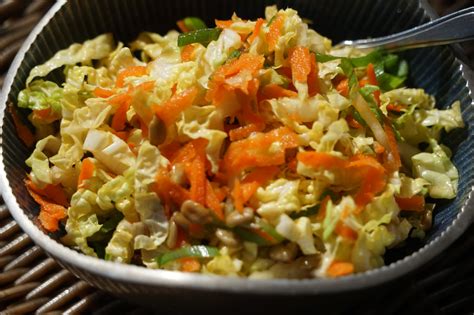 Napa Cabbage Slaw My Story In Recipes