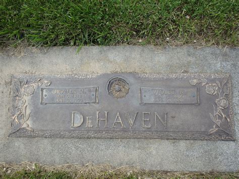 Violet Nada Peer DeHaven 1909 1991 Find A Grave Memorial