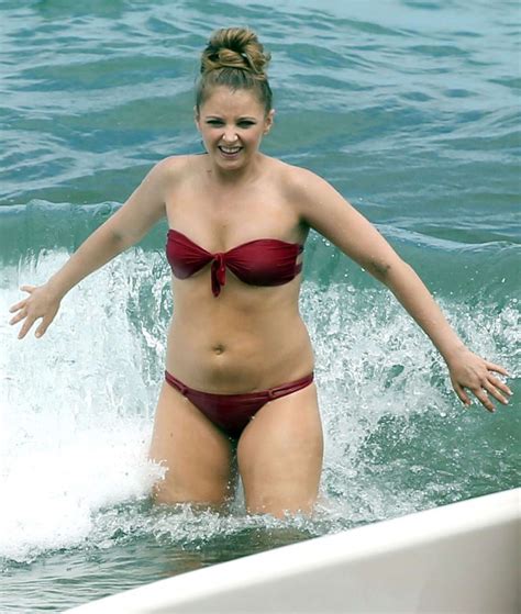 Elisabeth Harnois In Red Bikini GotCeleb