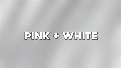 Frank Ocean Pink White Lyrics Youtube