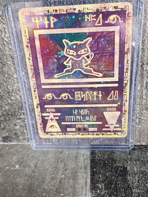 Mavin Ancient Mew Promo Pokemon The Movie Card Holo Foil