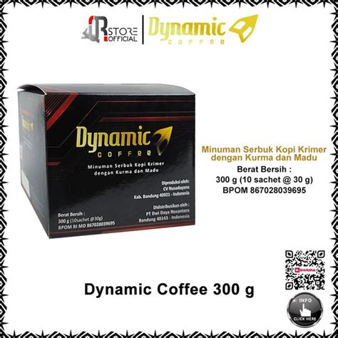 Jual Kopi Dynamic Coffee Dynamic Sachet Dinamik Coffe Bpom Kemasan