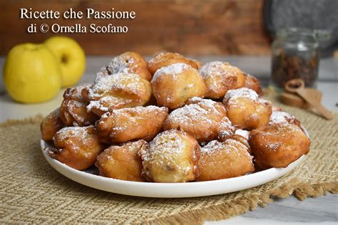 Frittelle Di Mele Con Ricotta E Uvetta Al Rum I Dolci Fritti Di