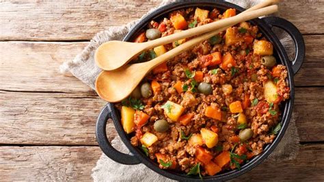 Receta Cómo hacer picadillo a la mexicana con carne Sibeti Recetas