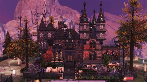 Big Vampire Mansion The Straud Mansion The Sims Stop Motion