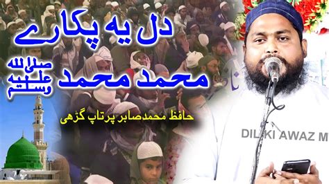 Hafiz Sabir Partabgarhi Jalsa Siratunnabi S W Islahe Muaashra Mohalla