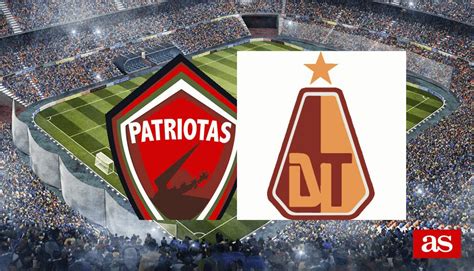 Alineaciones Patriotas Vs Tolima Liga BetPlay II 2024