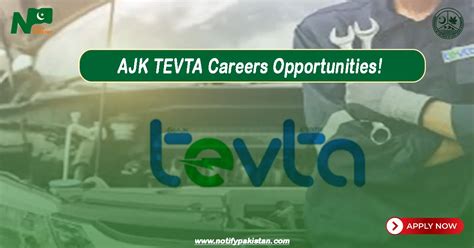 Ajk Tevta Jobs Online Apply Tevta Gok Pk Careers