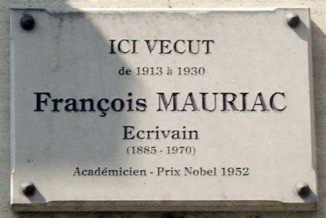 Catholic English Teacher: François Mauriac and the Nobel Prize