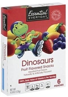 Safeway Curious George Fruit Flavored Snacks - 6 ea, Nutrition Information | Innit