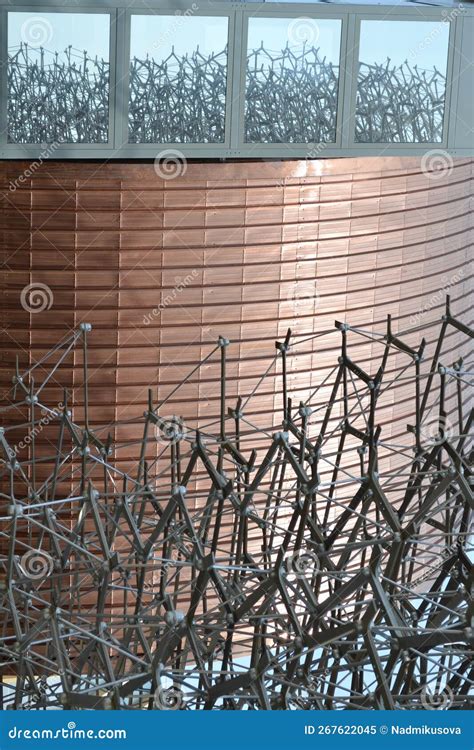 Complex Structure Of The Hive Inside The Uk Pavilion At Expo Milan 2015