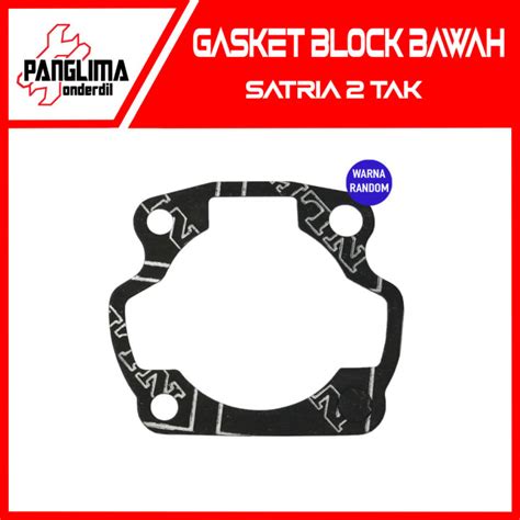 Gasket Block Bawah Satria Tak Packing Paking Blok Bawah Seher