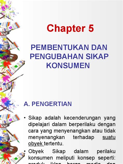 Pembentukan Sikap Konsumen Pdf