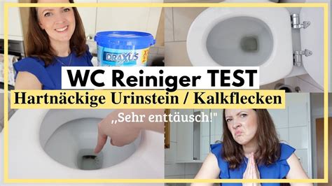 Wc Putzen Hartn Ckiger Urinstein Entfernen Reiniger Testen Youtube