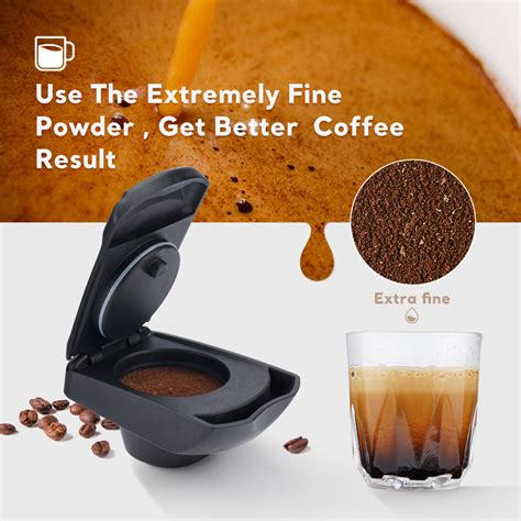 ICafilas Adapter Kapsul Kopi Reusable Untuk Mesin Dolce Gusto Lumio