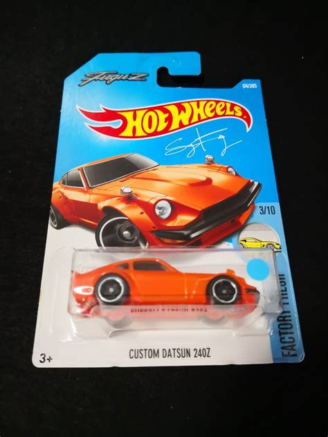 Hot Wheels Custom Datsun Z Fugu Z Greddy Orange Hobbies Toys Toys Games On Carousell