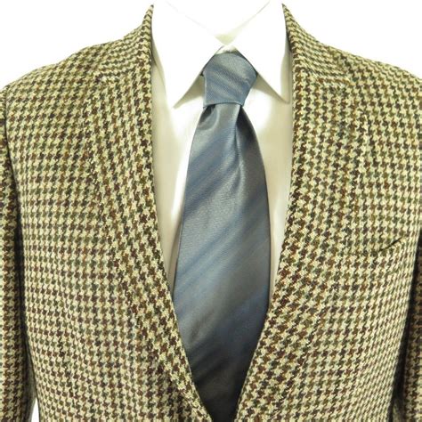 Mens Houndstooth Tweed Jacket Tunersread