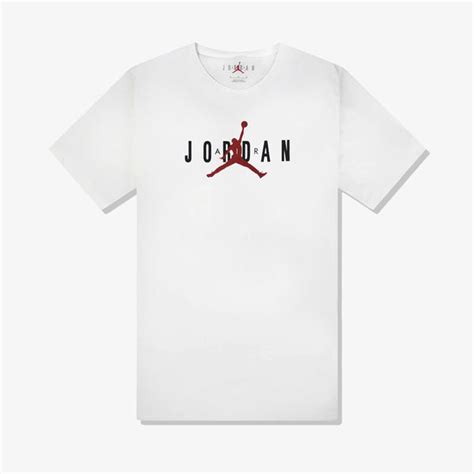 Jordan Air Wordmark T Shirt White Throwback