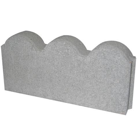 Have A Question About Pavestone 12 In X 2 In X 525 In Pewter Straight Scallop Concrete Edger