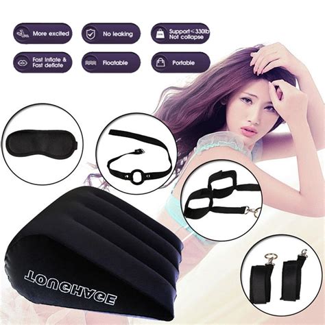 Toughage Pcs Set Sex Furniture For Couples Triangle Sex Pillow