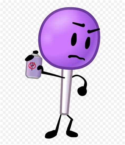 Lollipop Bfdi Object Shows Community Fandom Object Show Lollipop Png