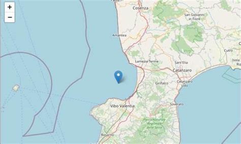 Terremoto In Calabria Epicentro In Mare Tra Lamezia E Vibo Avvertito