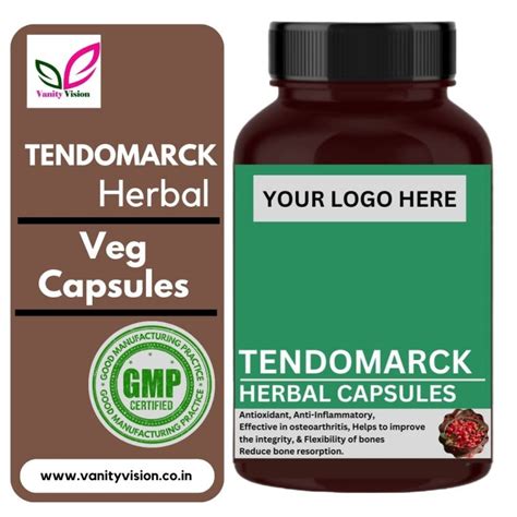 Vanity Vision Tendomarck Herbal Capsules Packaging Type Plastic