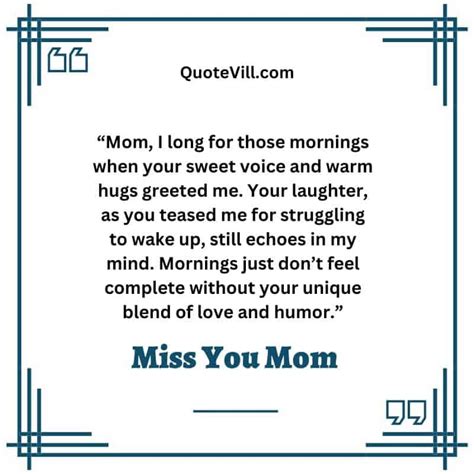 50 Best I Miss You Mom Quotes From Daughter To Feel Better