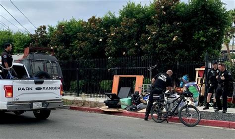 A Costa Mesa Bike Patrol Arrested Two Sex Offenders And A Parolee And A Homeless Camp Was